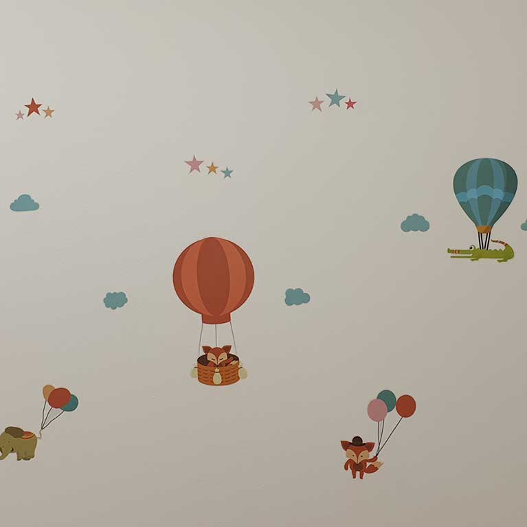 Decoración infantil Clínica AGM Dentista